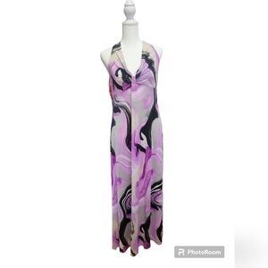 Lilac Halter Top Dress‎